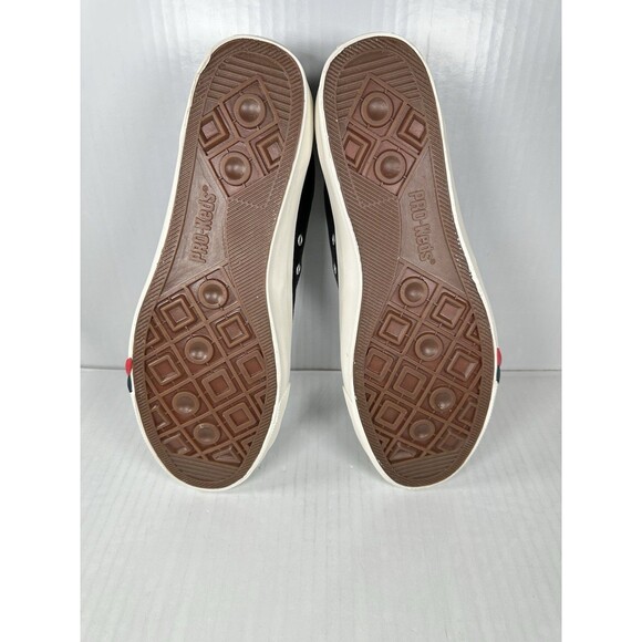 Size 11 Pro-Keds Royal Lo Lace Up Black Shoes Sneaker Mens PH61439 NEW - Picture 7 of 8